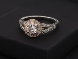 Anillo de plata 925 con piedra turmalina natural
